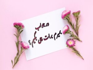 در جواب بمیرم برات چی بگیم ؟