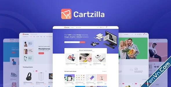 Cartzilla - Digital Marketplace & Grocery Store WordPress Theme