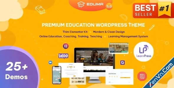 قالب آموزش وردپرس Eduma