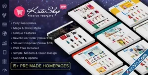 قالب وردپرس کات شاپ KuteShop