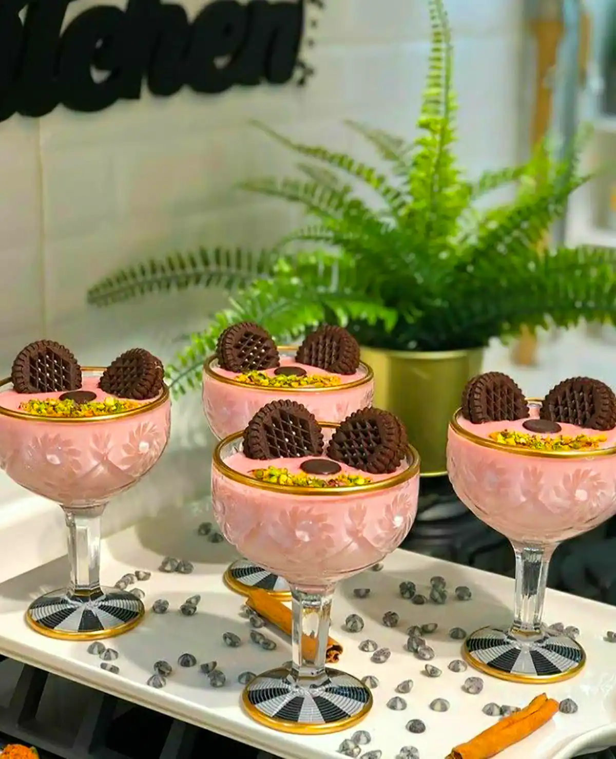 دسر لیوانی مجلسی