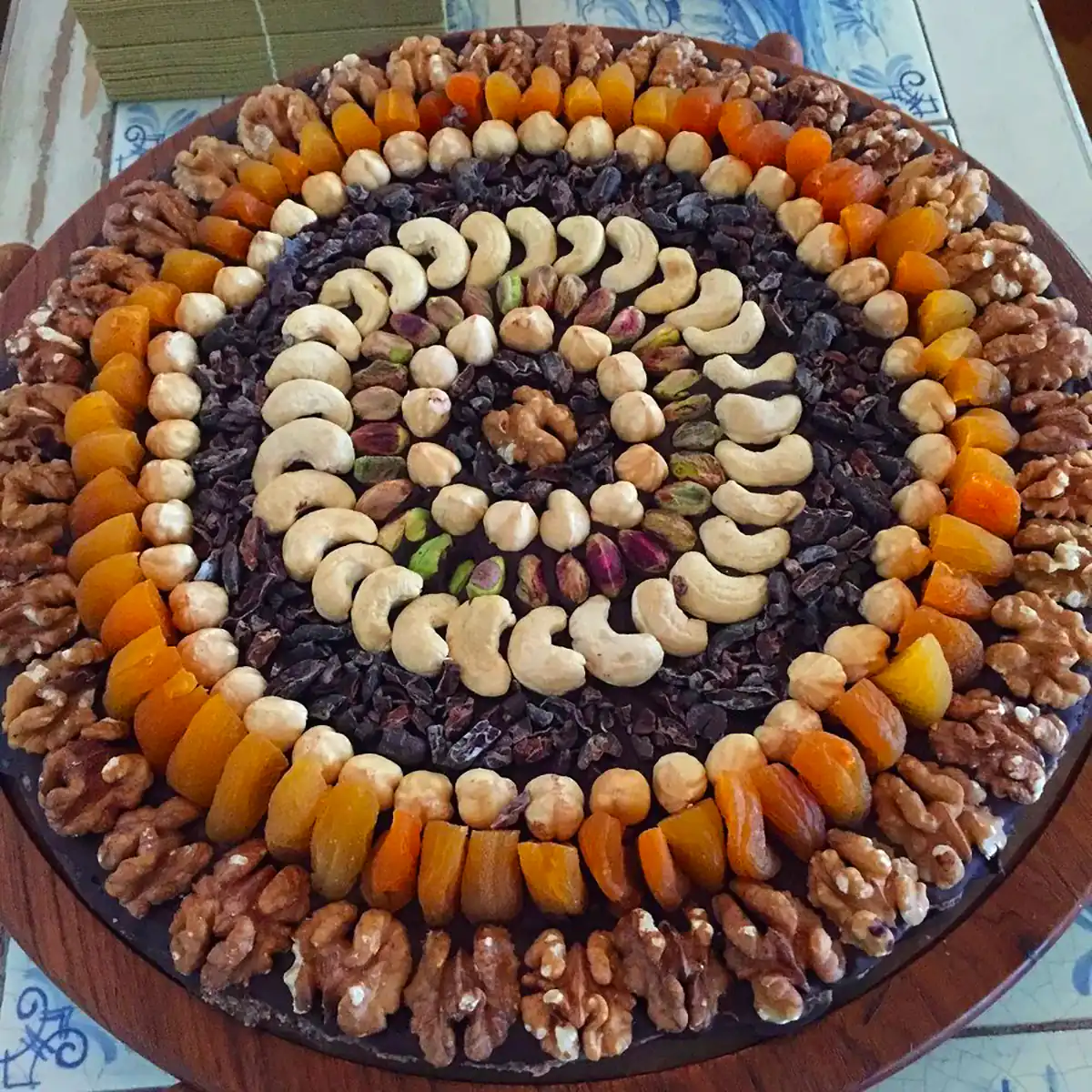 دیزاین آجیل شب یلدایی عروس