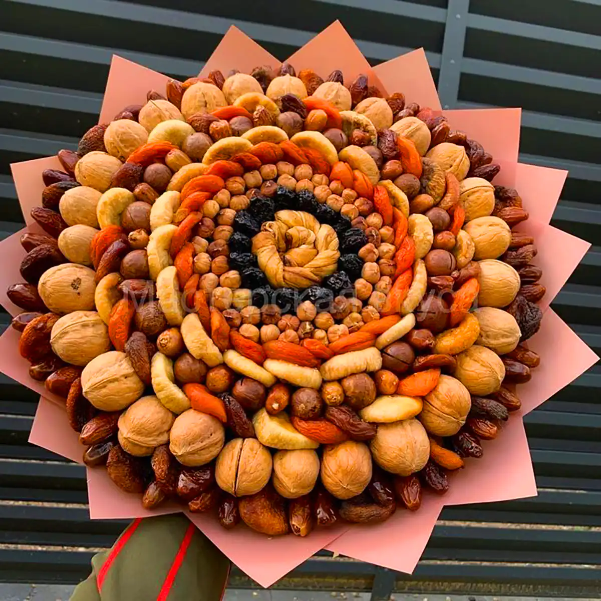 دیزاین آجیل شب یلدایی عروس
