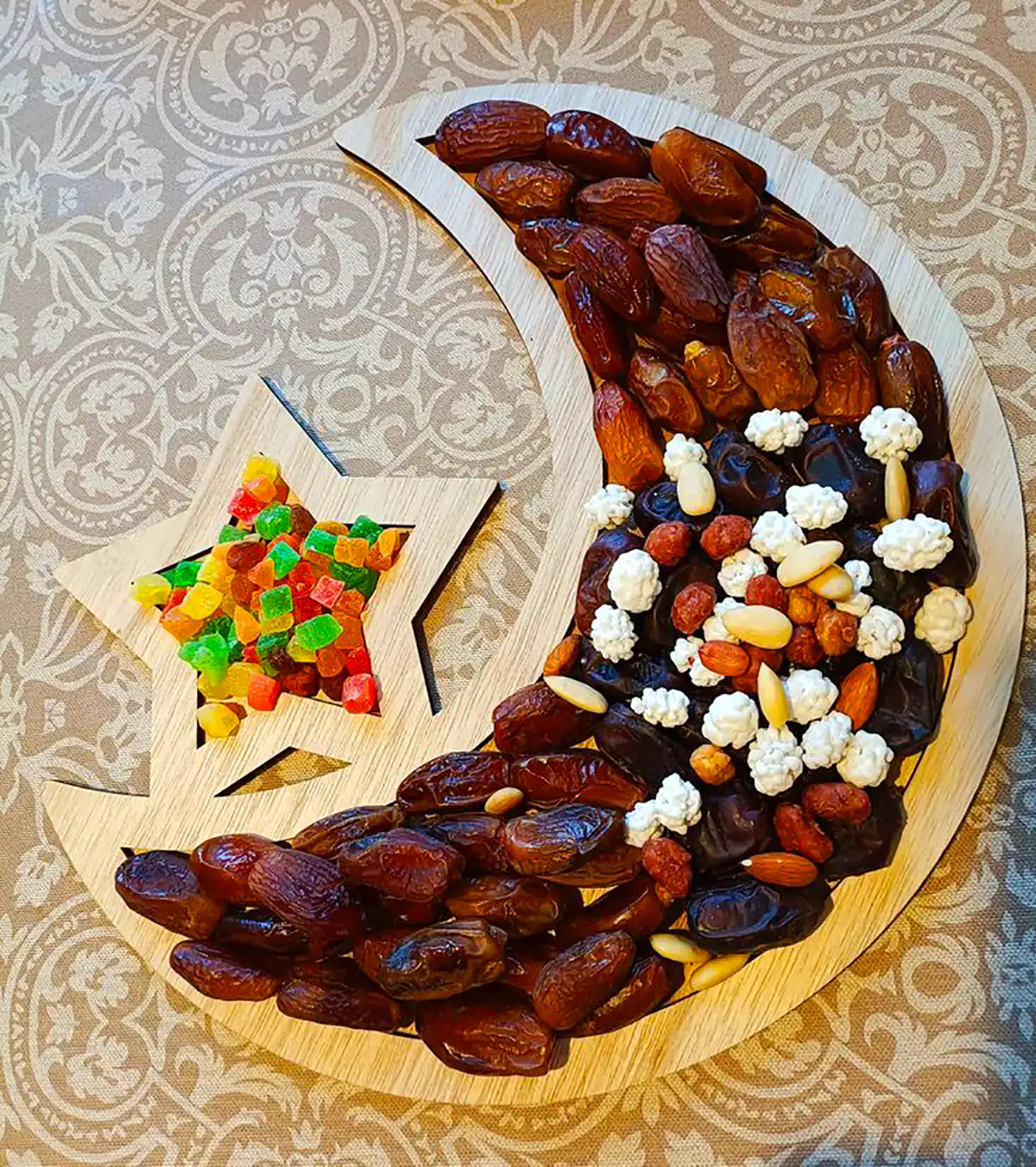 دیزاین آجیل شب یلدایی عروس