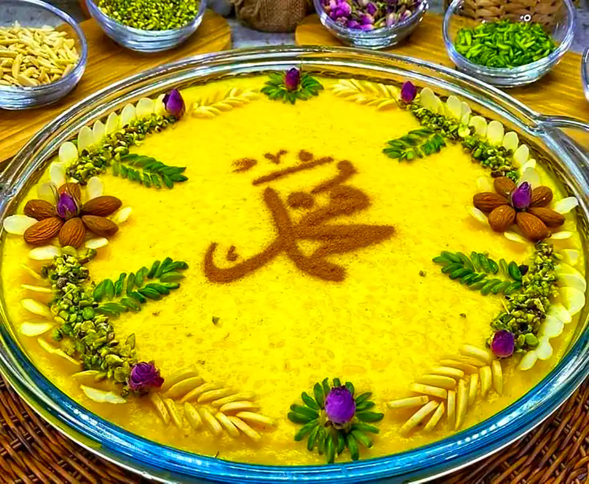 دیزاین شله زرد حرفه ای 