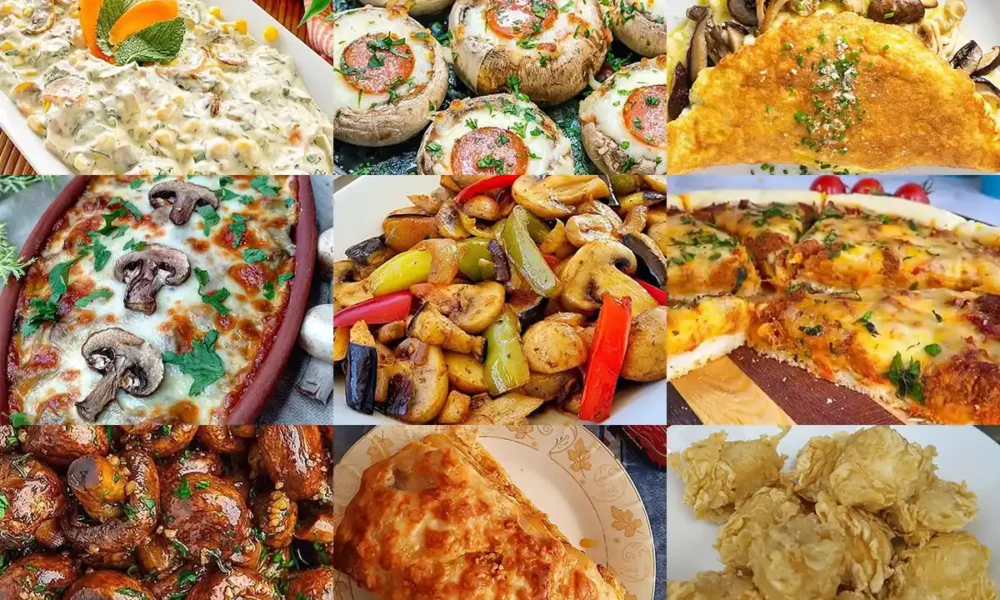 کامل ترین لیست آموزش طرز تهیه انواع غذا با قارچ برای شام و ناهار
