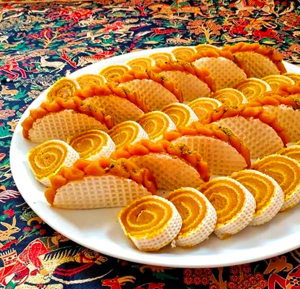ایده تزئین حلوا مجلسی 