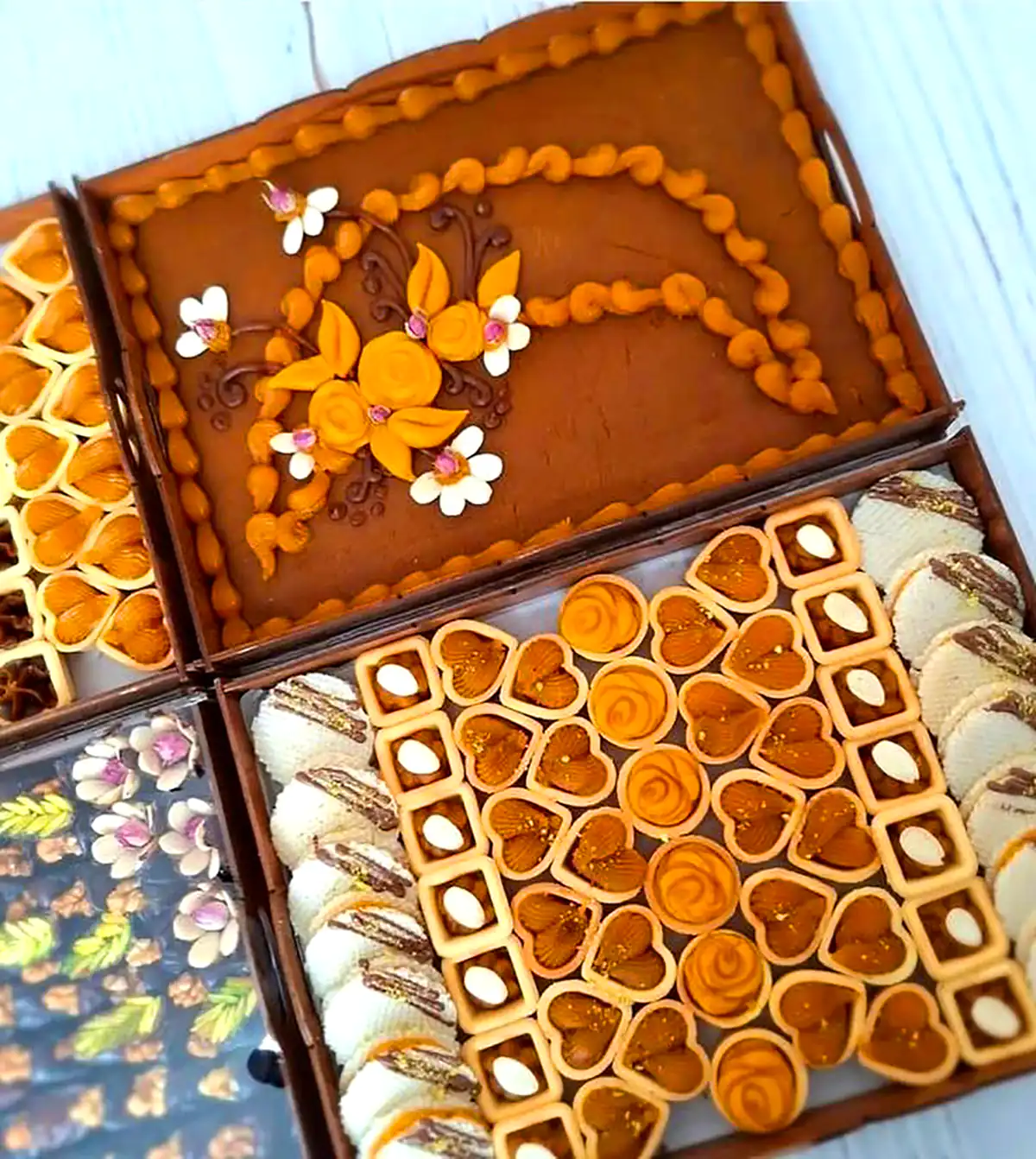 ایده تزئین حلوا مجلسی 