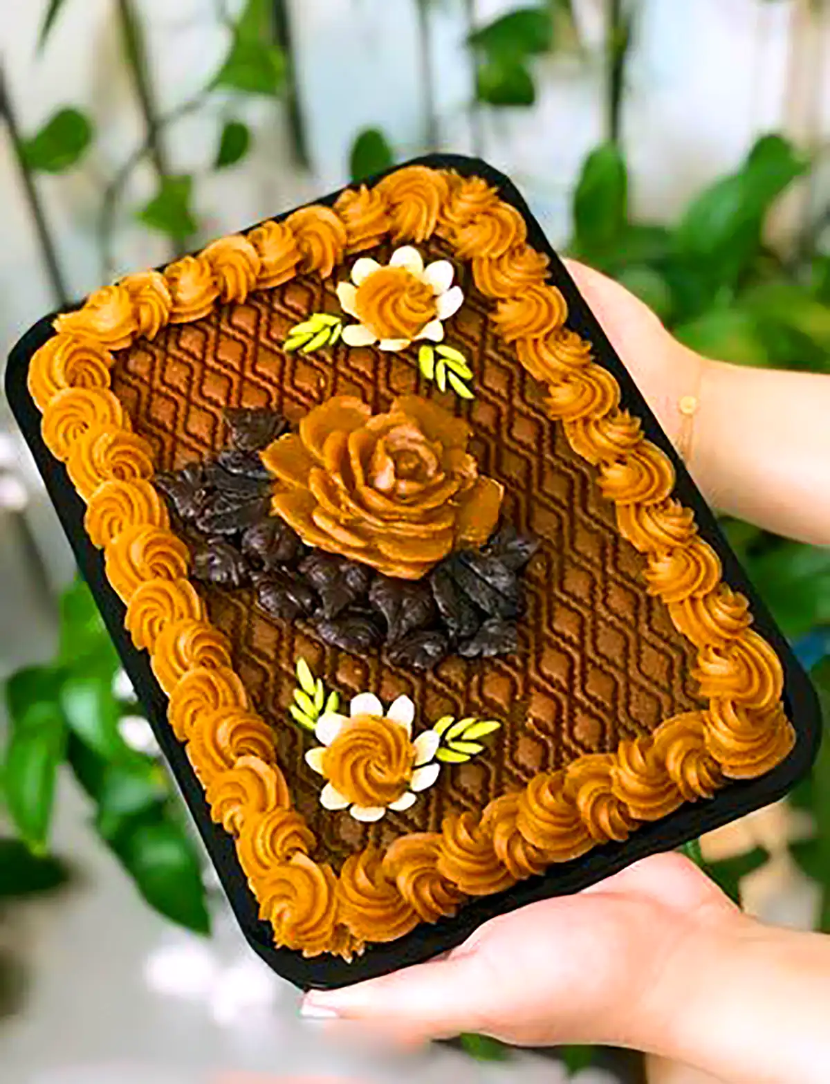 ایده تزئین حلوا مجلسی 