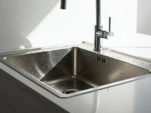 جلوگیری از ایجاد لک آب روی سینک آشپزخانه