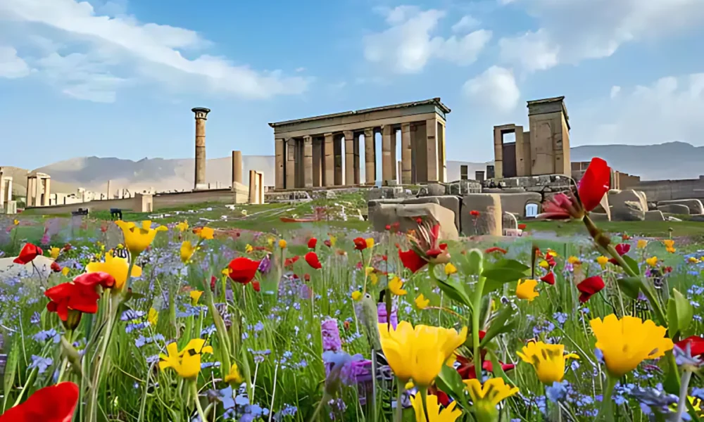 پیام تبریک عید نوروز و تحویل سال جدید زیبا