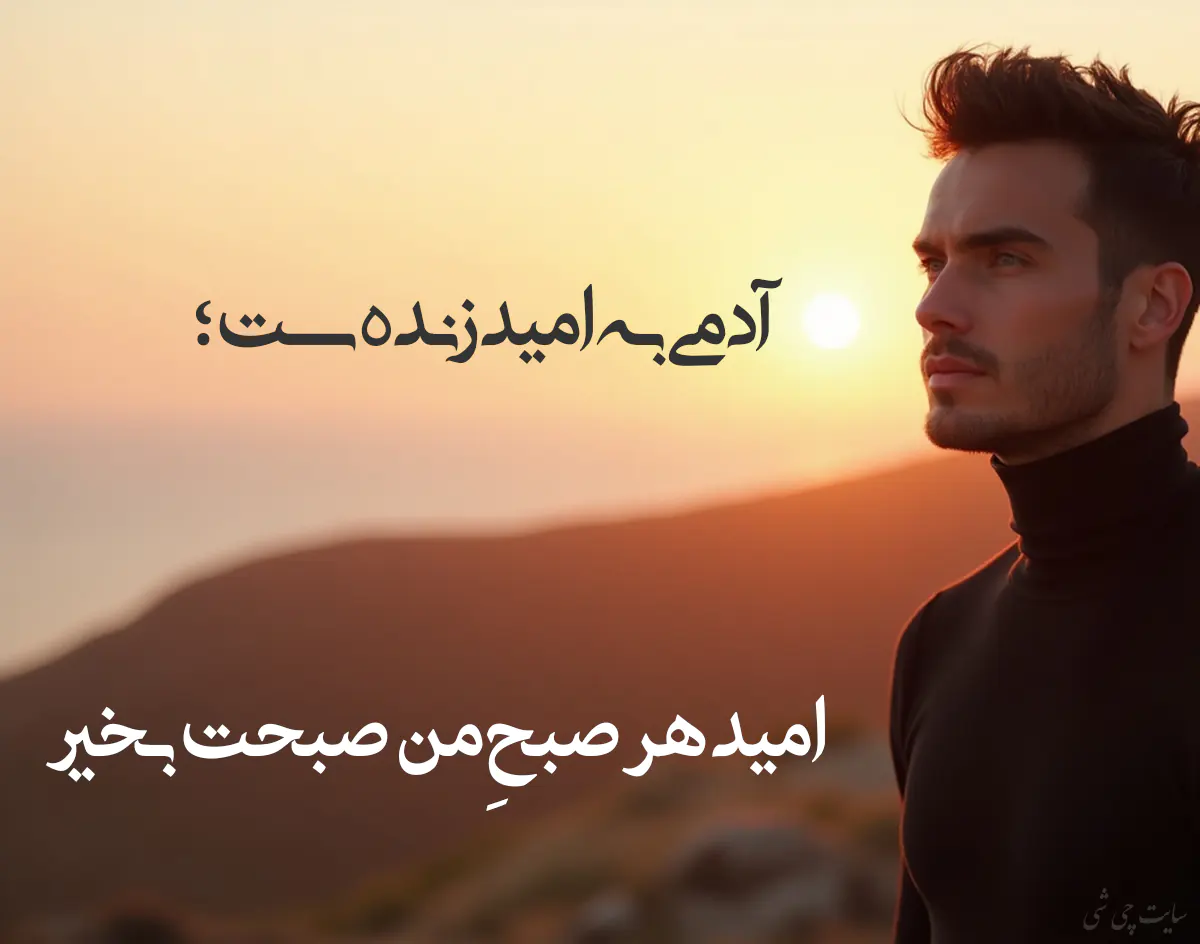 متن صبح بخیر