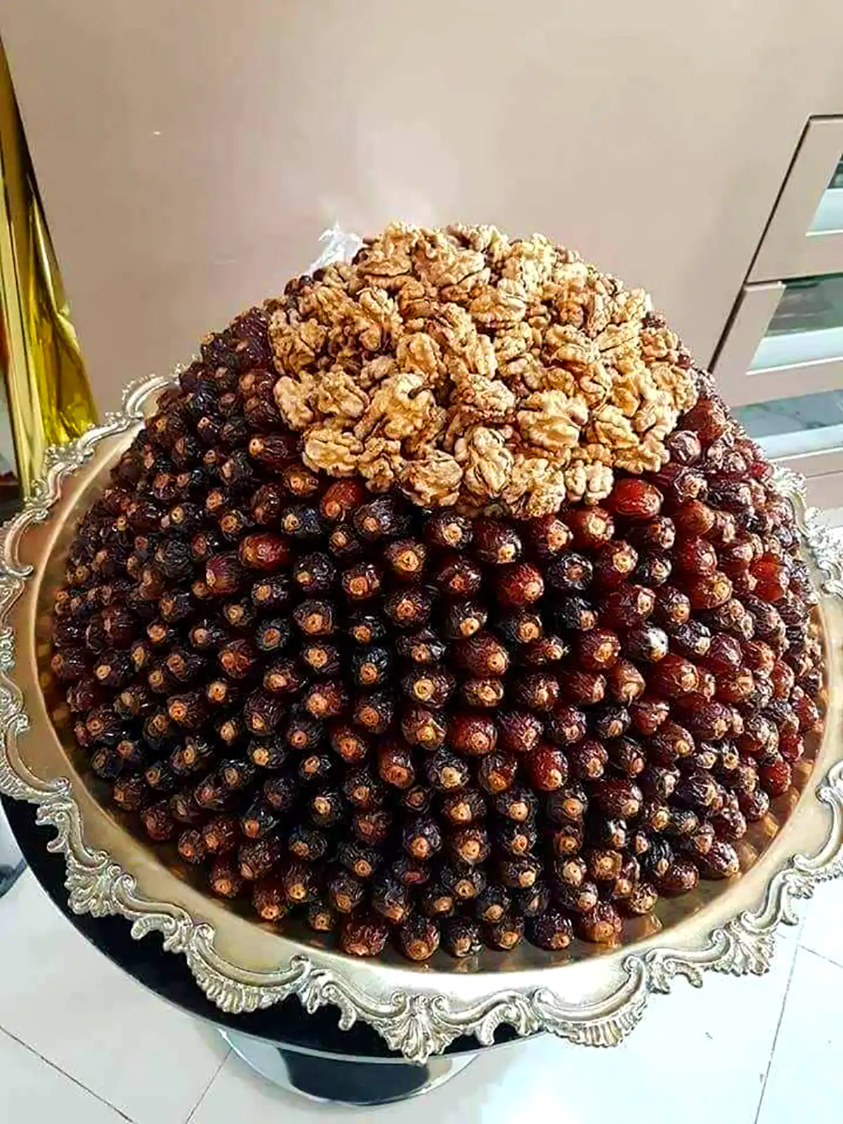 تزیین حرفه ای خرما مجلسی 