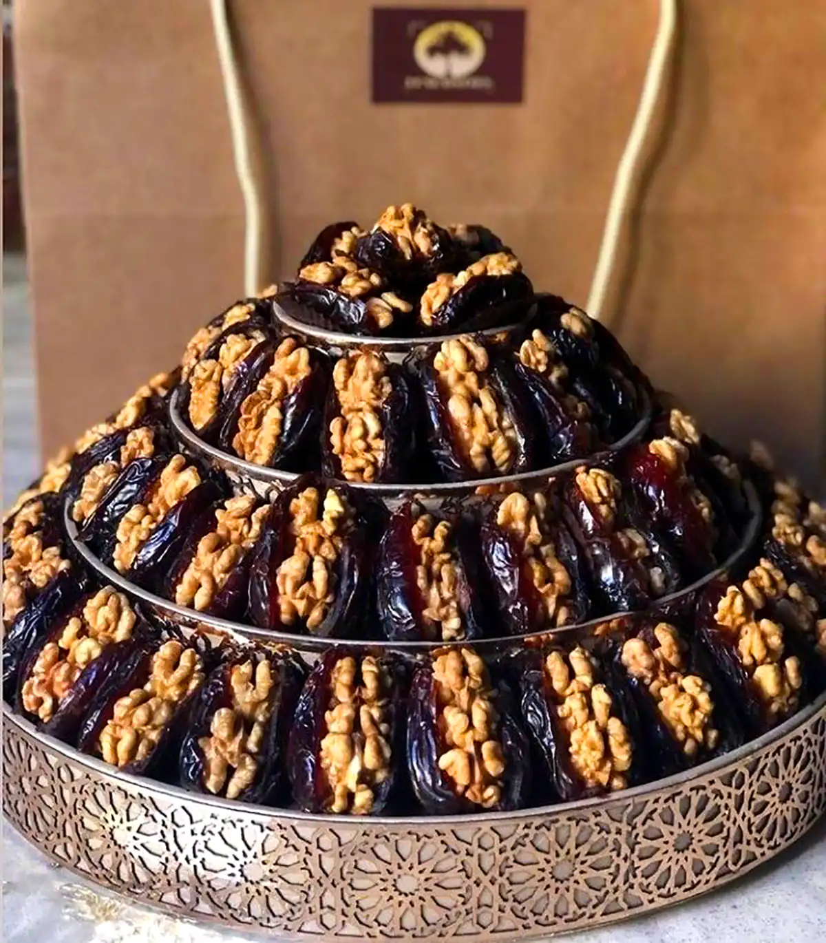 تزیین حرفه ای خرما مجلسی 