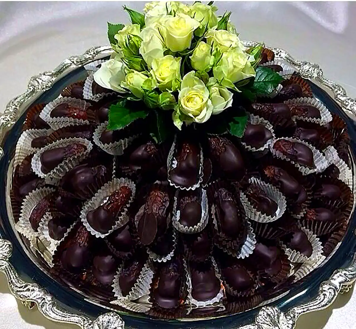 تزیین حرفه ای خرما مجلسی 