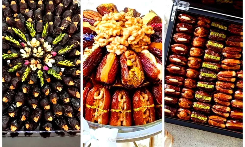 تزیین حرفه ای خرما مجلسی
