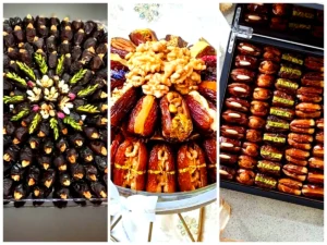 تزیین حرفه ای خرما مجلسی