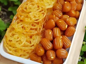 طرز تهیه زولبیا و بامیه خانگی