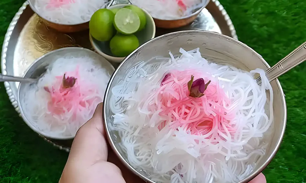 طرز تهیه فالوده شیرازی