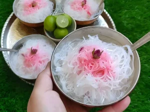 طرز تهیه فالوده شیرازی