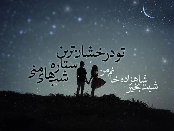 پیامک های قشنگ و متنوع برای شب بخیر گفتن