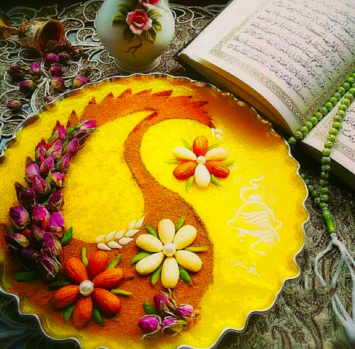 دیزاین حرفه ای شله زرد