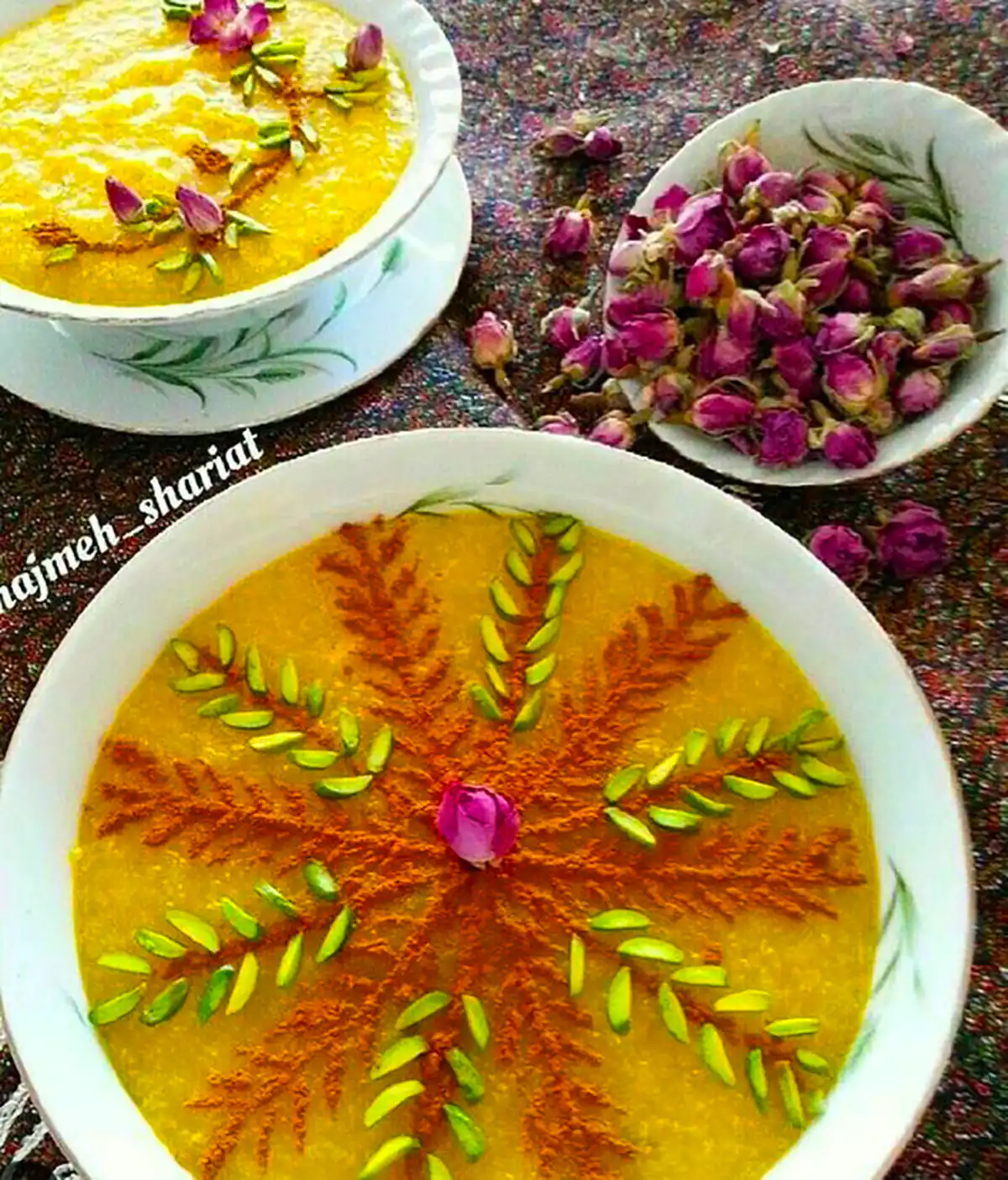 دیزاین حرفه ای شله زرد