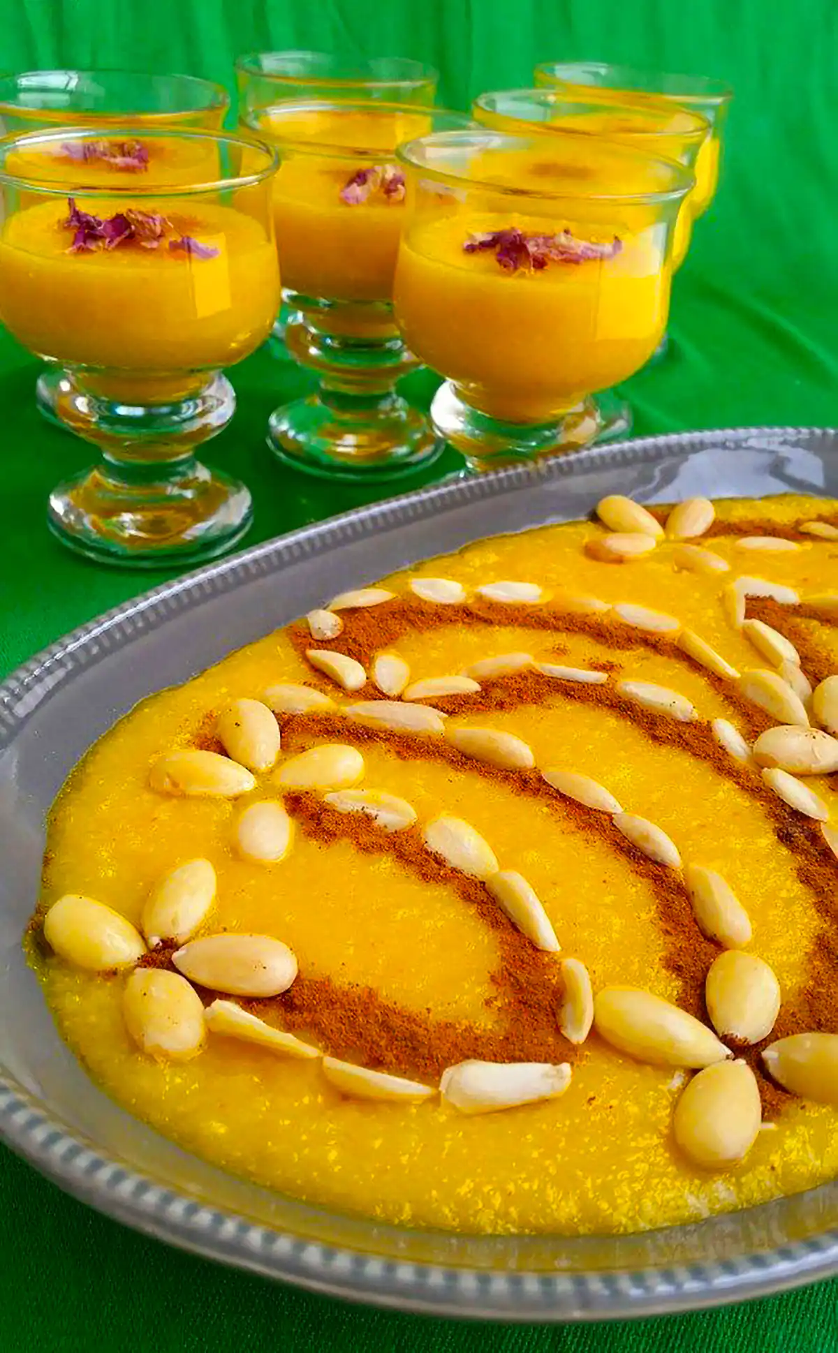 دیزاین حرفه ای شله زرد
