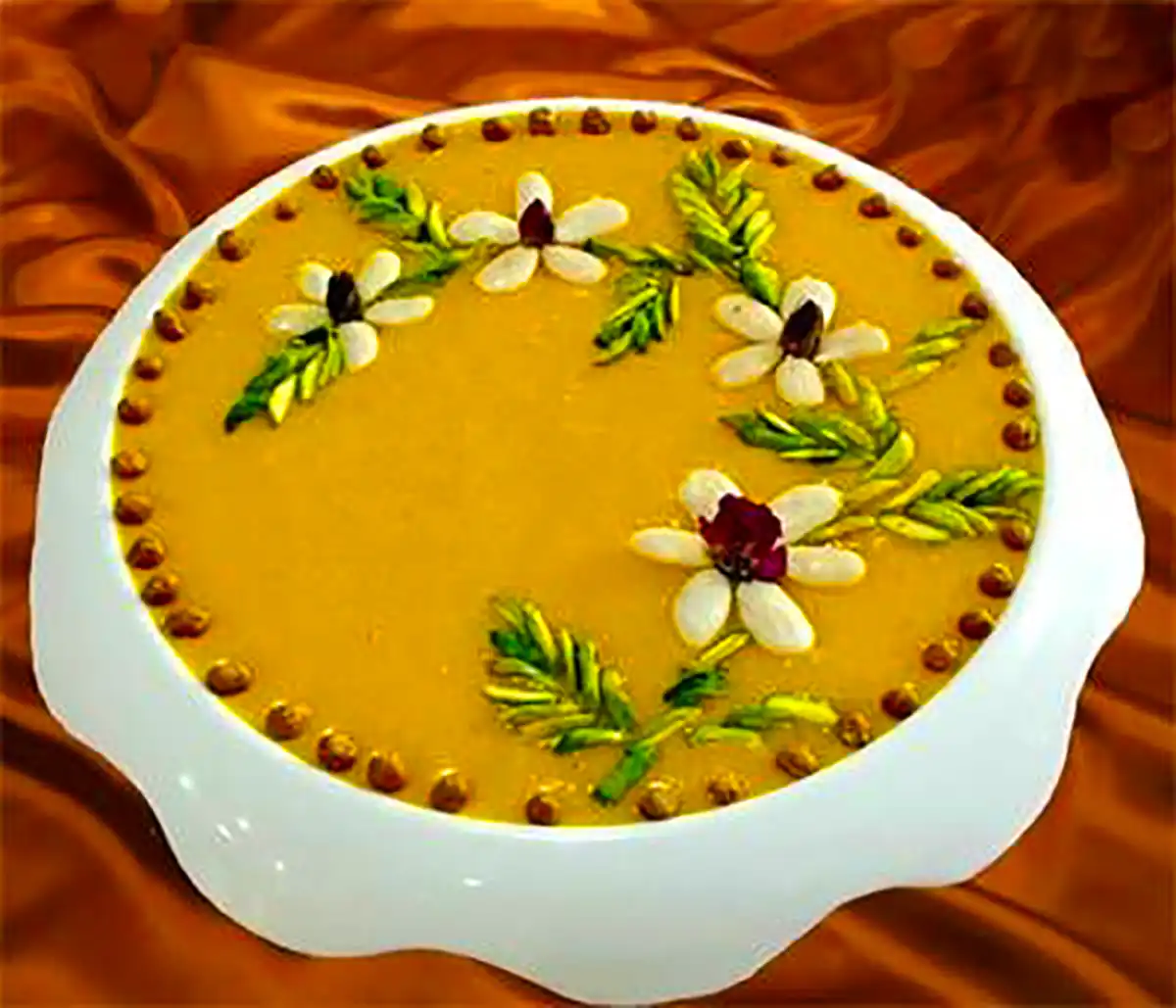 دیزاین حرفه ای شله زرد