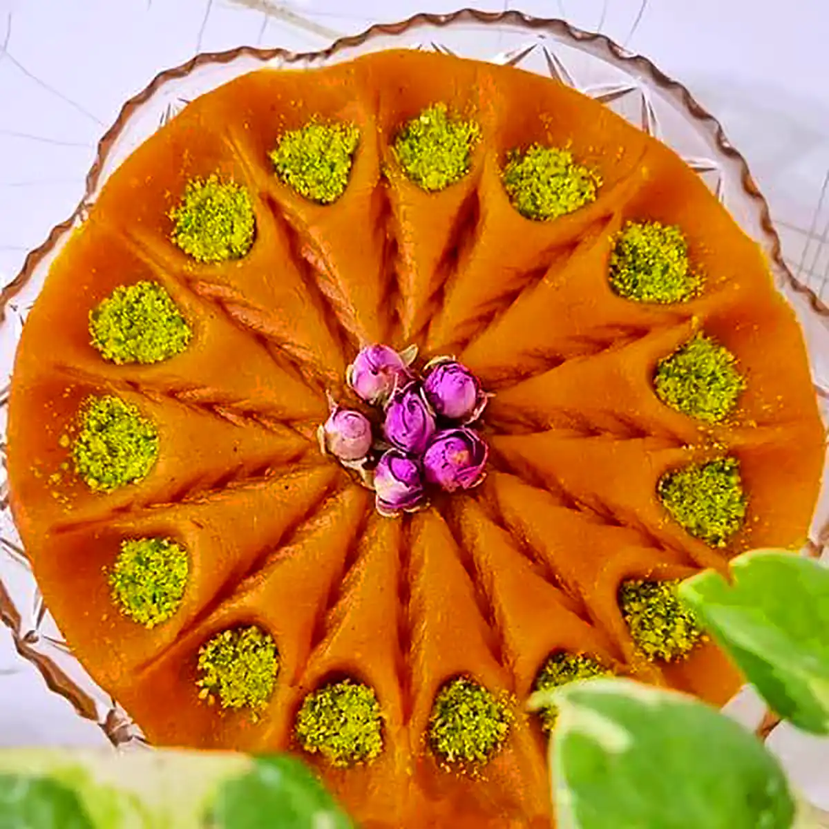 سرو مجلسی حلوا