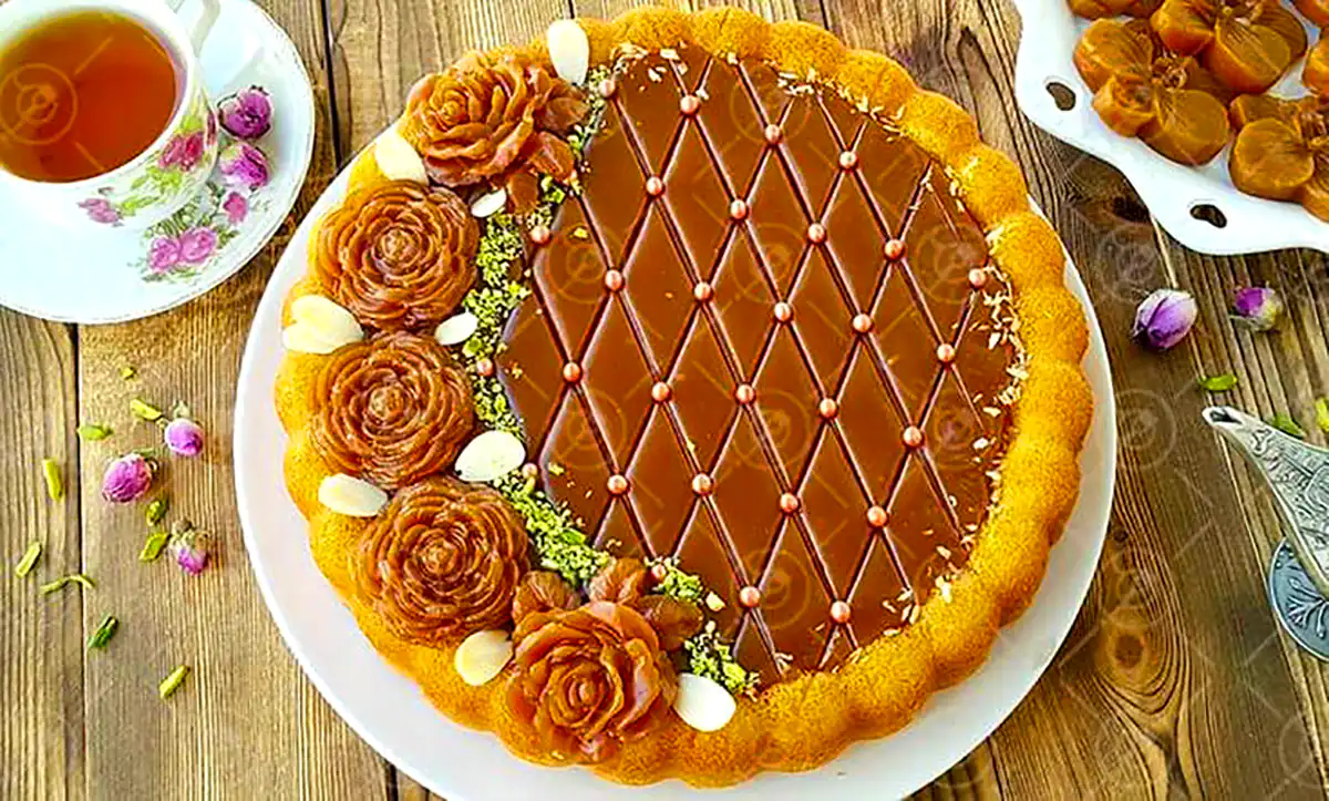 سرو مجلسی حلوا