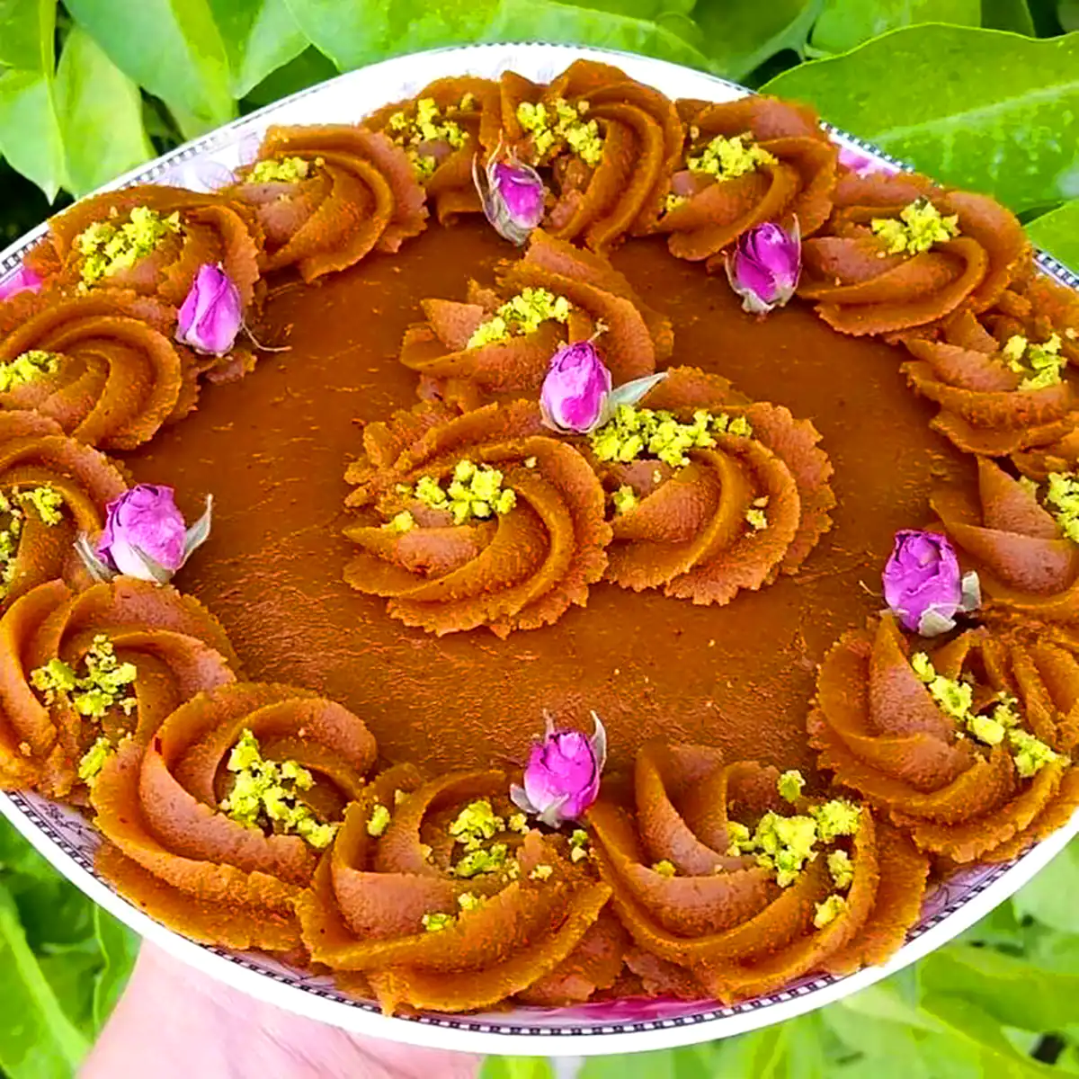 سرو مجلسی حلوا