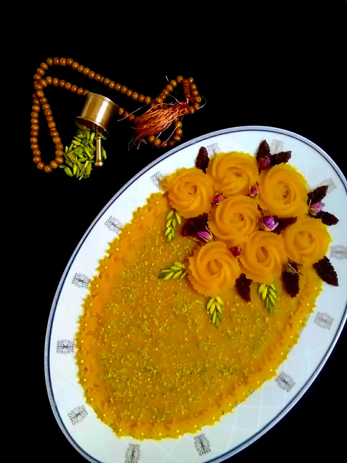 سرو مجلسی حلوا