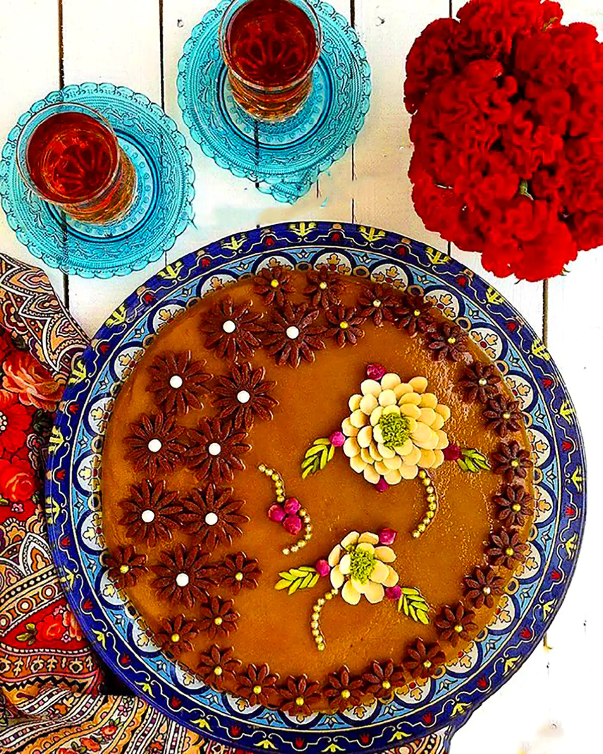 سرو مجلسی حلوا