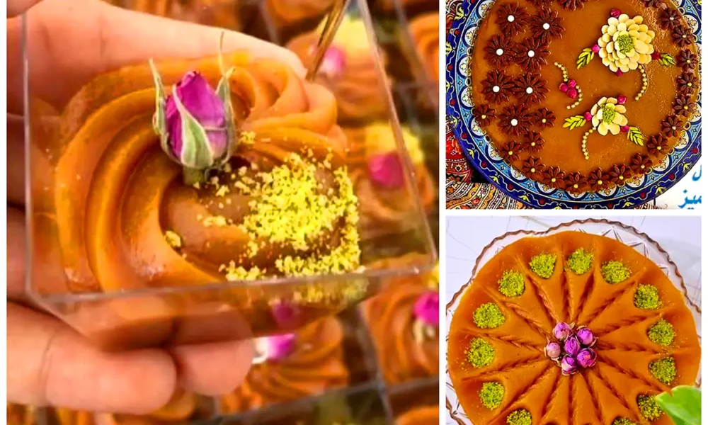 سرو مجلسی حلوا