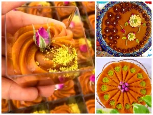 سرو مجلسی حلوا