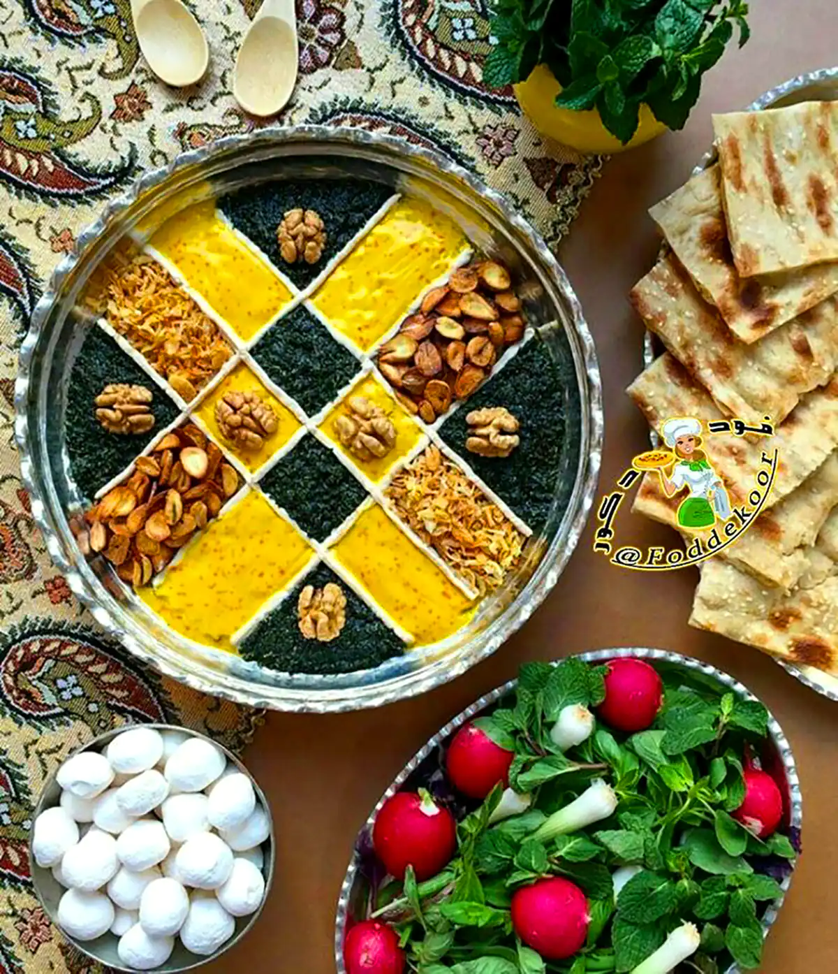 سروو غذای ایرانی