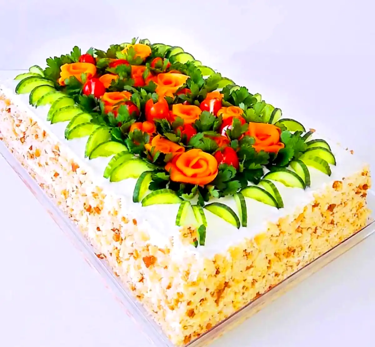 تزئین حرفه ای کیک مرغ