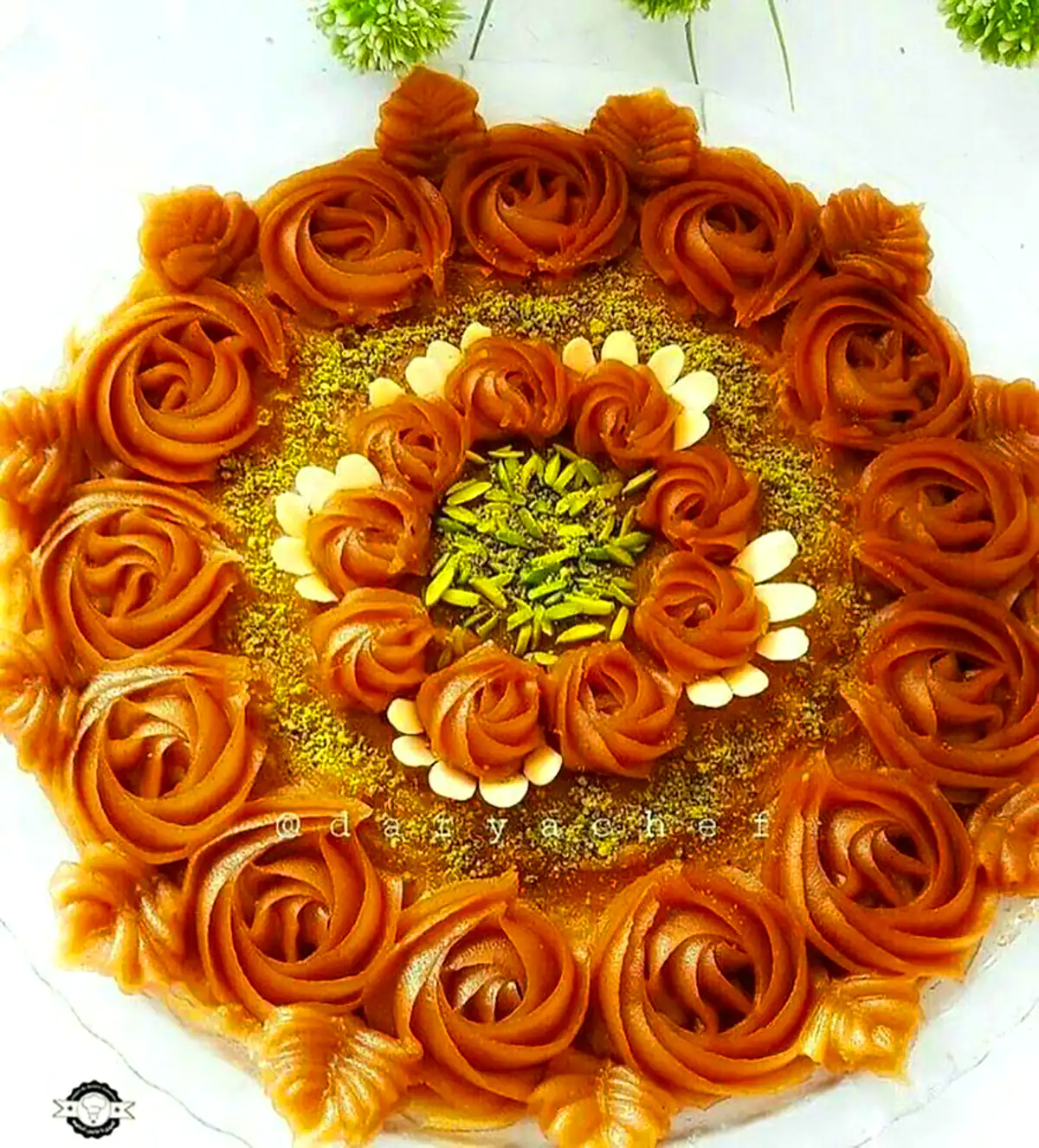 تزیین حلوا مجلسی