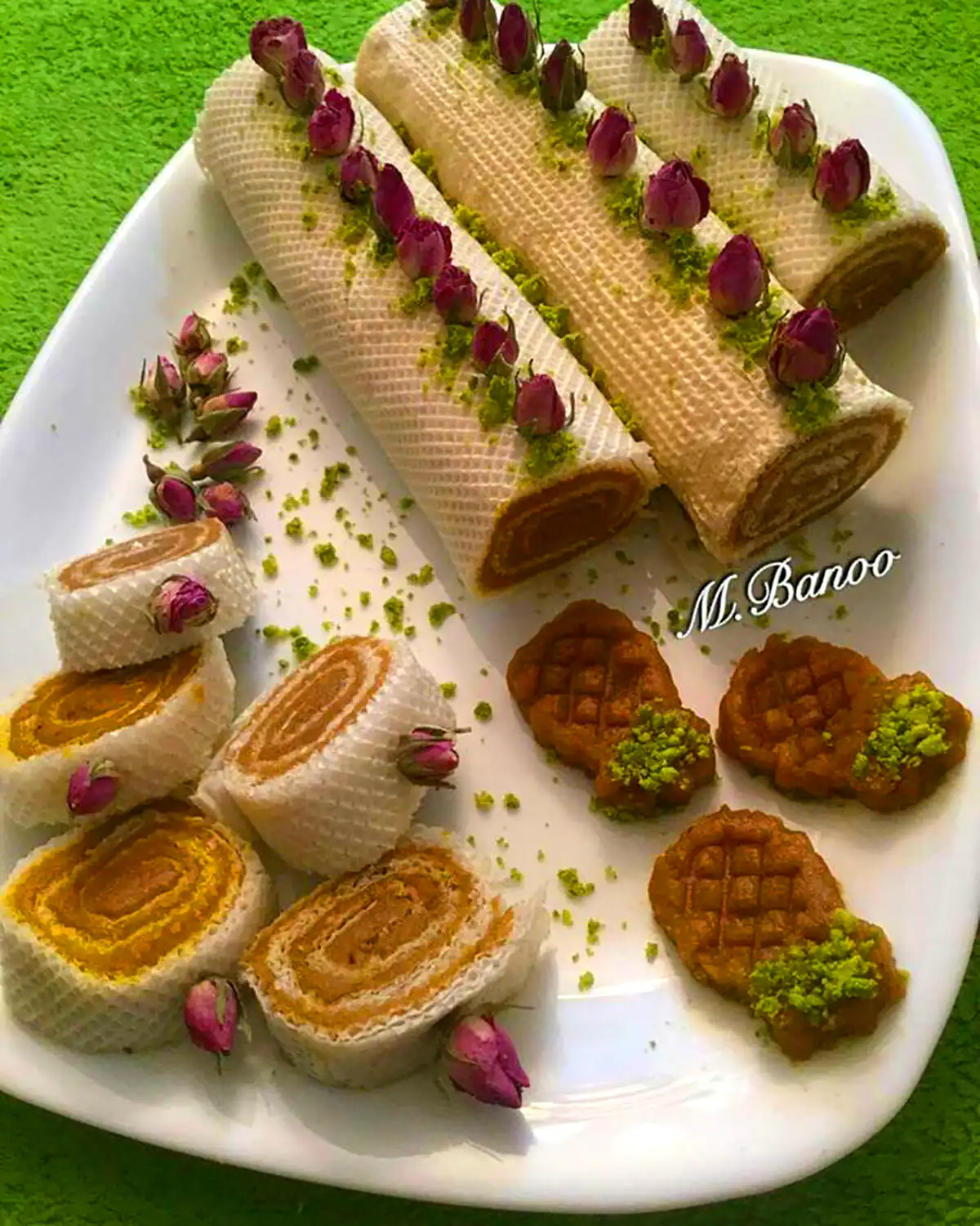 تزیین حلوا مجلسی