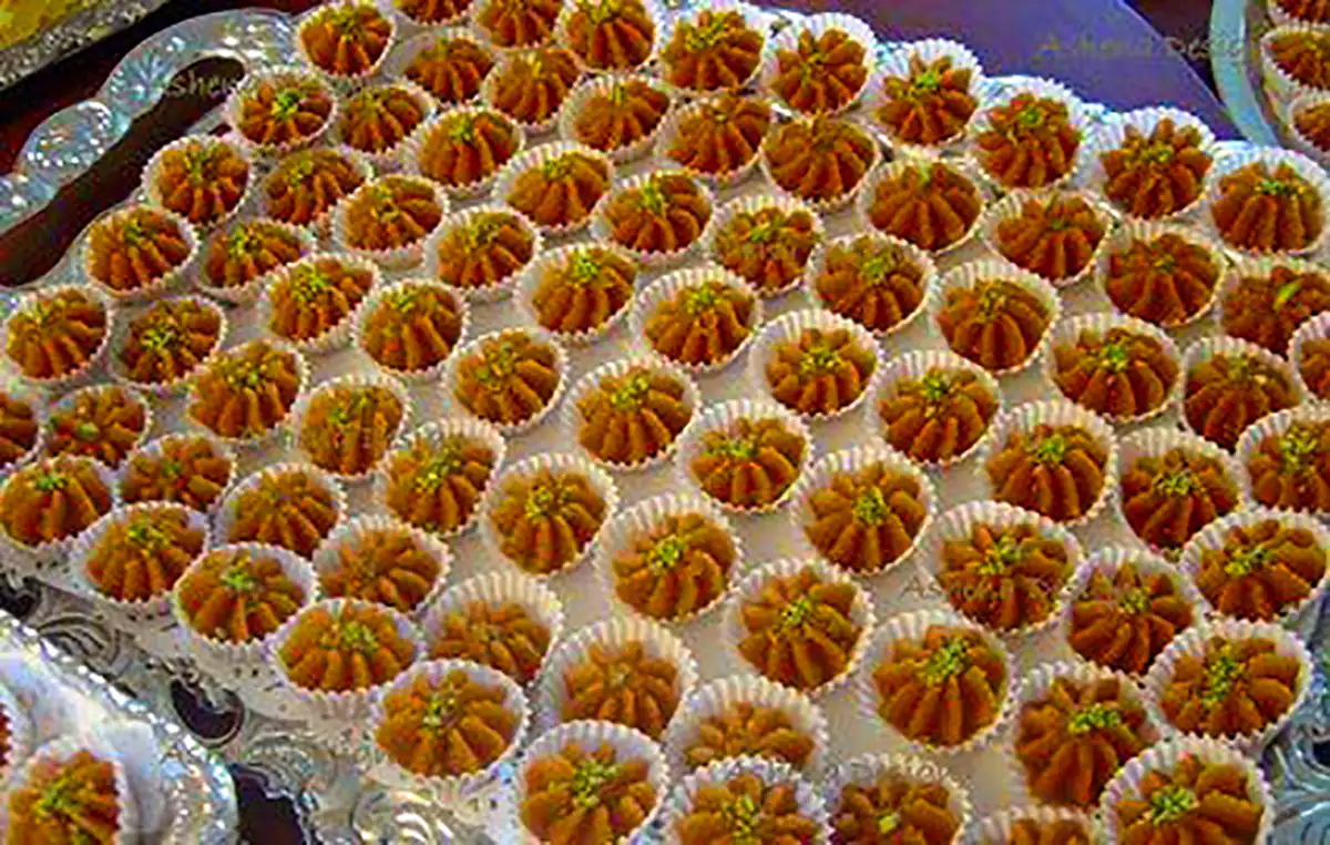 تزیین حلوا مجلسی